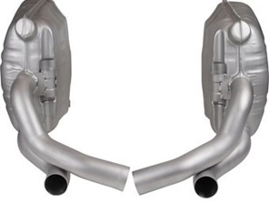 Exhaust muffler / silencer Sport OE Style. Porsche 997.1 - 1620601910, 97330S, 97.330S, 99711121203, 99711123203, 99711121202, 99711123202, 99711141204, 99711143204, 99711110500, 99711110600, 99711161103, 99711121103 - 1620601910